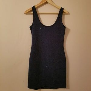 Blue tank top dress